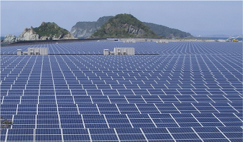 施工例：太陽光発電設備