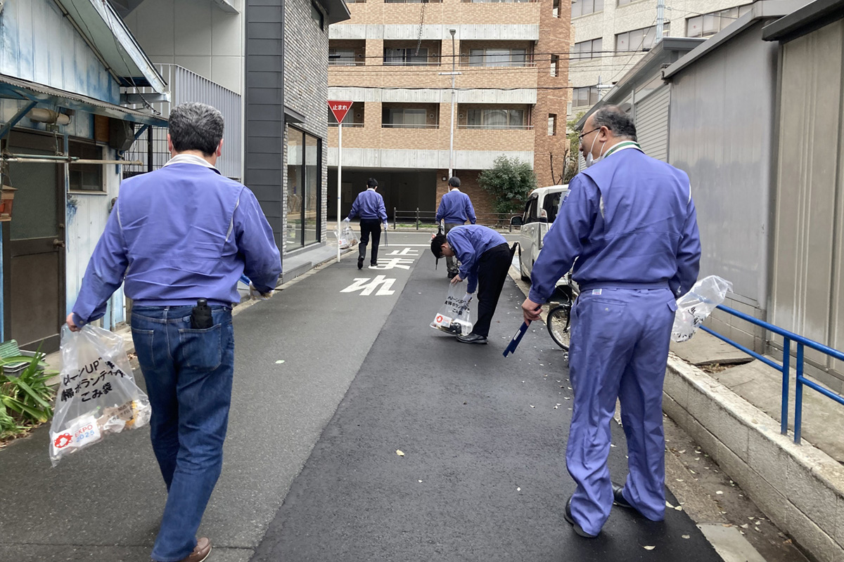 大阪マラソン“クリーンUP“作戦