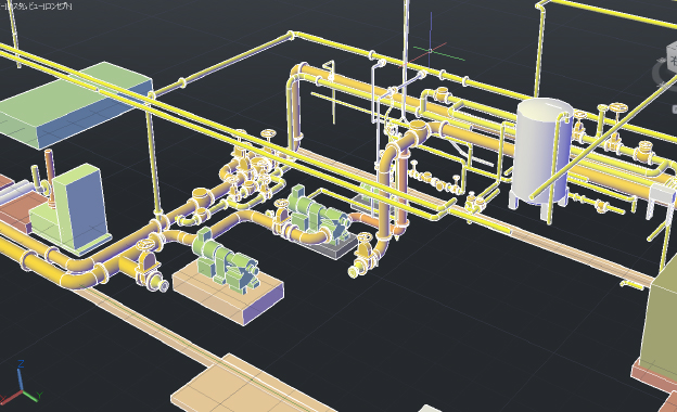 3D CAD図